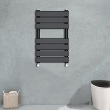 Modern Designer Flat Panel Heated Bathroom Towel Rail Radiator Ladder Warmer Rad