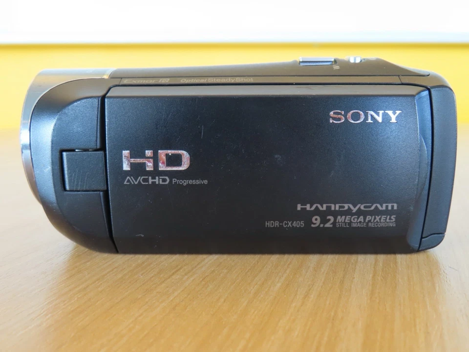 Sony HDR-CX405 HD Handycam Camcorder 9.2 MP Black with Battery - Image 2 of 4