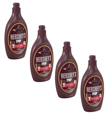 Special Dark Syrup - Pack of 4 - Mildly Sweet Chocolate Syrup - Great for Sto...
