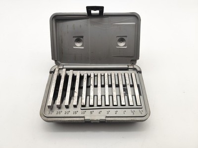 Satz Brown & Sharpe 599-921-18  Ultra-Precision Präzisionswinkel  30° bis 1/4°
