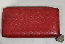 Authentic Gucci Guccisima Heart Long Wallet