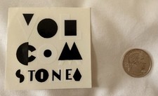 VOLCOM Snowboard Skateboard Surf Stone Sticker NEW old stock Vintage