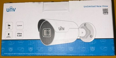 Uniview IPC2124SR-ADF28KM-H 4MP IP Bullet, 2.8mm Fixed Camera 50 M IR