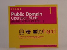 PUBLIC DOMAIN OPERATION BLADE (I97) 3 Track CD Single including Picture Sleeve X