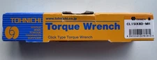 Tohnichi CL15NX8D-MH Click Torque Wrench 3–15 Nm Adjustable Head - MINT Open Box