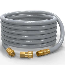 OnedeF 3/4" ID Natural Gas Hose 30FT, 3/4 Natural Gas Quick Connect Hose For
