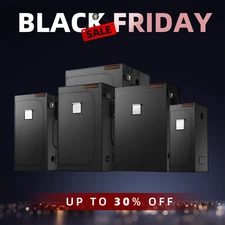 Spider Farmer 1680D Grow Tent Indoor Plant Hydroponics Mylar Dark Room for Veg