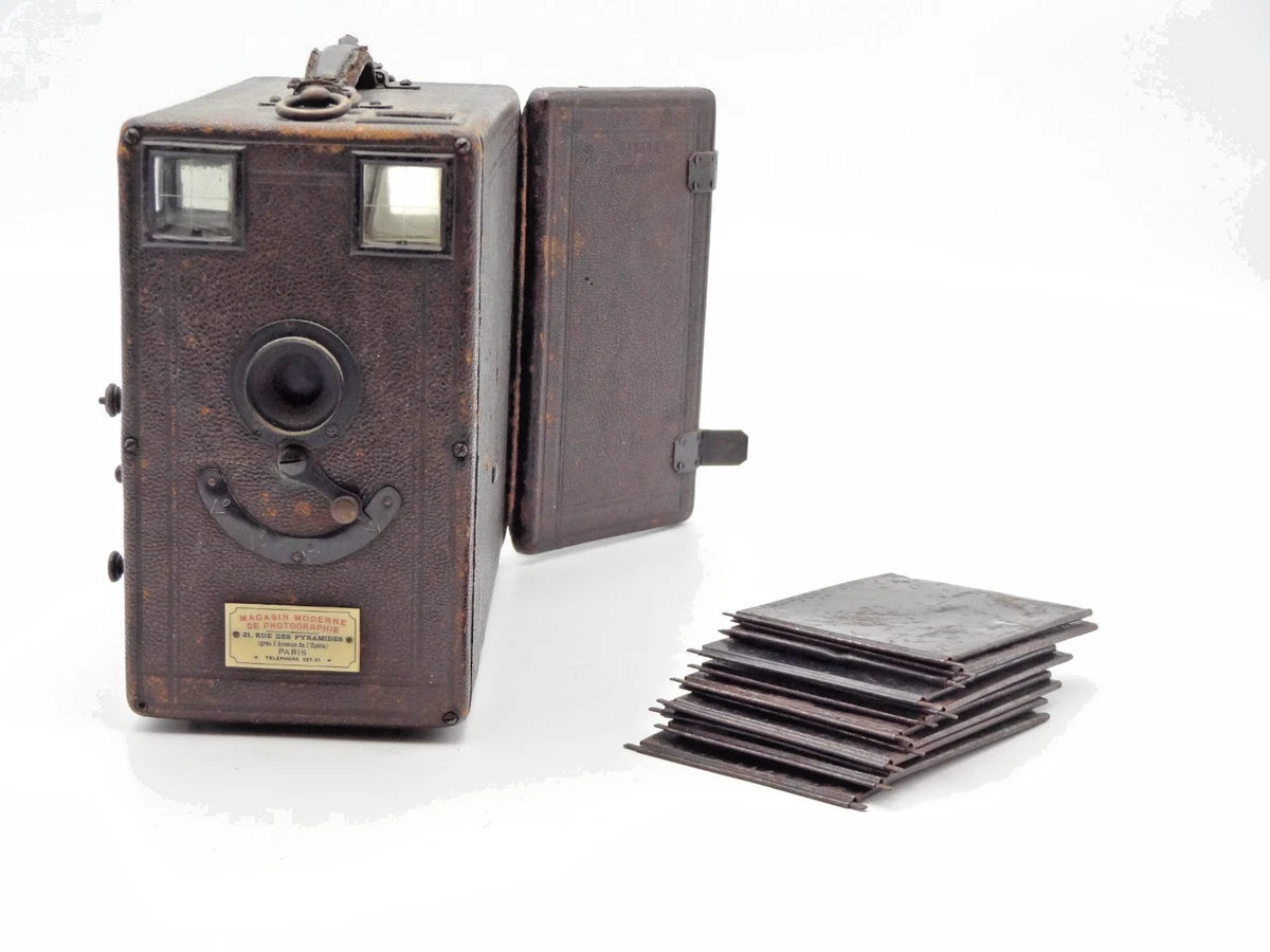 GRANDE BOÎTE PHOTOGRAPHIQUE. Ancienne. Marque MURER'S EXPRESS, NEWNESS