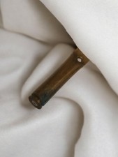 Vintage Militär Anhänger alte Kugelform Retro Sammlung Armee Deko