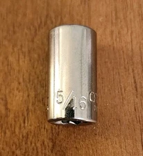 Craftsman USA 5/16" Socket 6 Point 1/4" Drive Inverted G1 43495