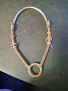 horse bosal hand made metal 