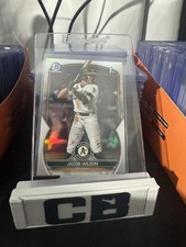 2023 Jacob Wilson Bowman Chrome 1st Bowman Refractor No. BDC-121