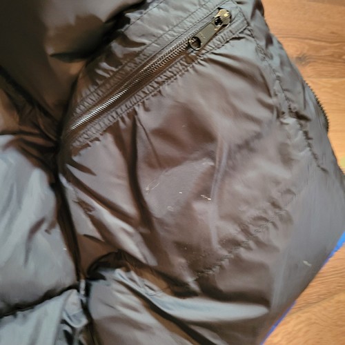VTG 90s THE NORTH FACE Mens L 700 Goose Down Nuptse Puffer Jacket Coat Hooded - Picture 6 of 10