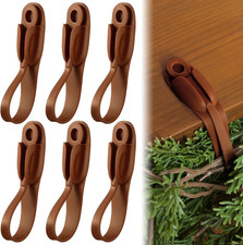 6 Pcs Christmas Garland Hanger for Mantle No Drill Garland Hangers Hooks Wreath