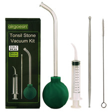 3-In-1 Tonsil Stone Removal Remover Kit, Tonsil Stone Vacuum Suction Kit, Long T