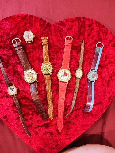 Vintage Watch Lot Timex Armitron Disney Barbie