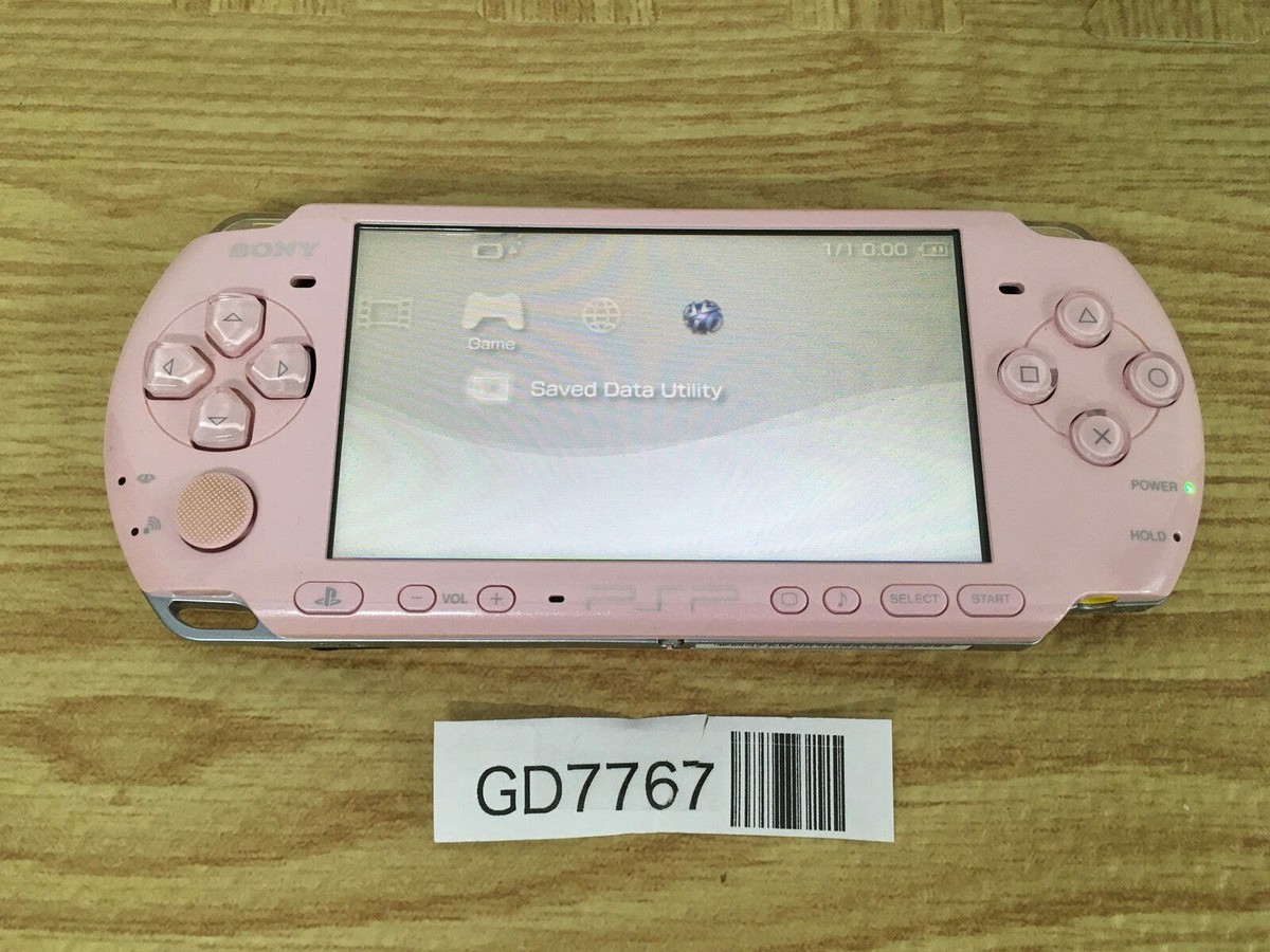 PSP3000です！ GD7767 No Battery PSP-3000 BLOSSOM PINK SONY PSP Console