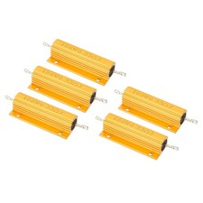 100W 0.33 Ohm Aluminum Shell Resistor Housing Resistor Wirewound Resistors 5pcs