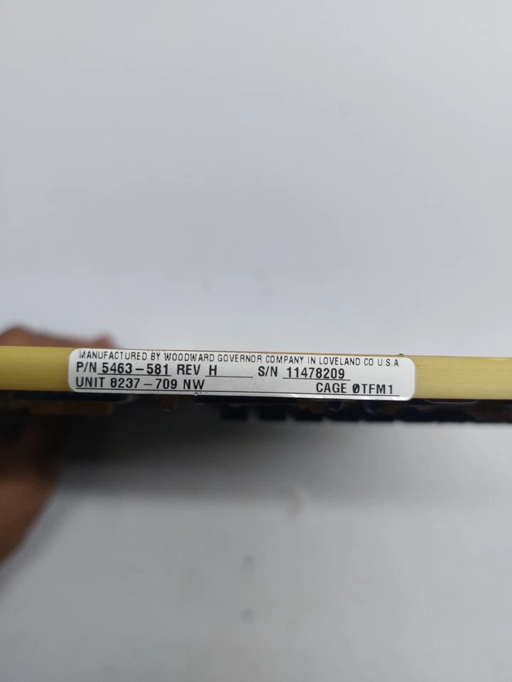Woodward 5463-581 Input Module Control Board {5463-581 H} - Image 3 of 4
