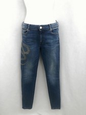 Roberto Cavalli Snake Graphic Skinny Jeans Size 40 Women's 4-6