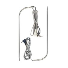 For Traeger 2 Pack Meat Probe Replacement for BBQ Grills 3.5mm Plug