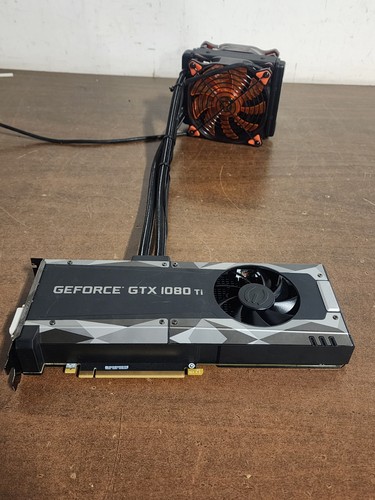 EVGA GeForce GTX 1080 Ti SC2 Hybrid 11GB GDDR5X Graphics Card (11G-P4-6598-KR)