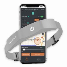 GPS Electric Dog Fence with Free App, Wireless Fence System with Training Collar
