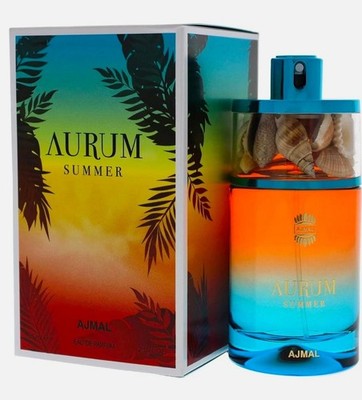 Aurum Summer Eau De Parfum by Ajmal 75 ml 2.5 fl oz -Free Ship