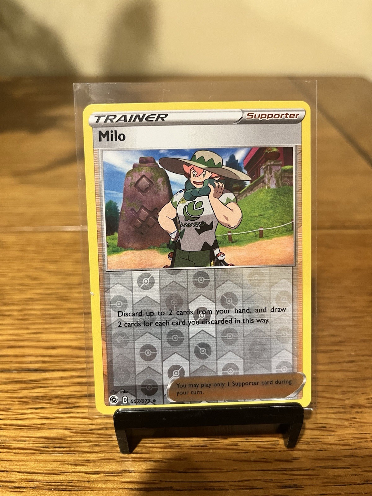 Milo 057/073 Uncommon Champion's Path Pokemon TCG Reverse Holo NM