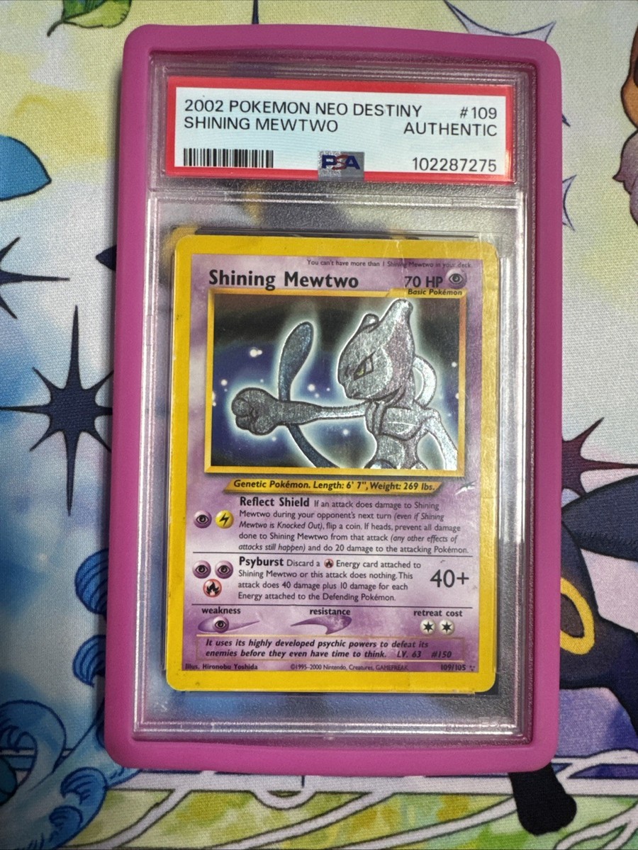 【美品】ひかるミュウツー CGC8 Shining Mewtwo Shining Mewtwo ひかるミュウツー ポケモンカード 英語版 - メルカリ