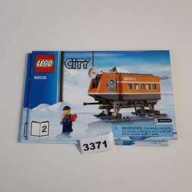 LEGO CITY 60035 Arctic Outpost Instruction Manuals 1, 2 Only Booklets No Bricks
