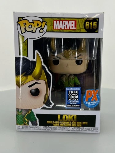 Funko POP! Marvel Thor Loki #615 Diamond Comic Distributors Exclusive DAMAGED