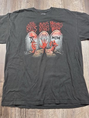 Trinity Of Terror 2022 Part 1 Tour Shirt XXL Ice Nine Kills BVB MIW Metal Horror