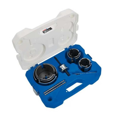 LENOX Tools Hole Saw Kit, Carbide Set, 11-Piece (LXAH411SET)