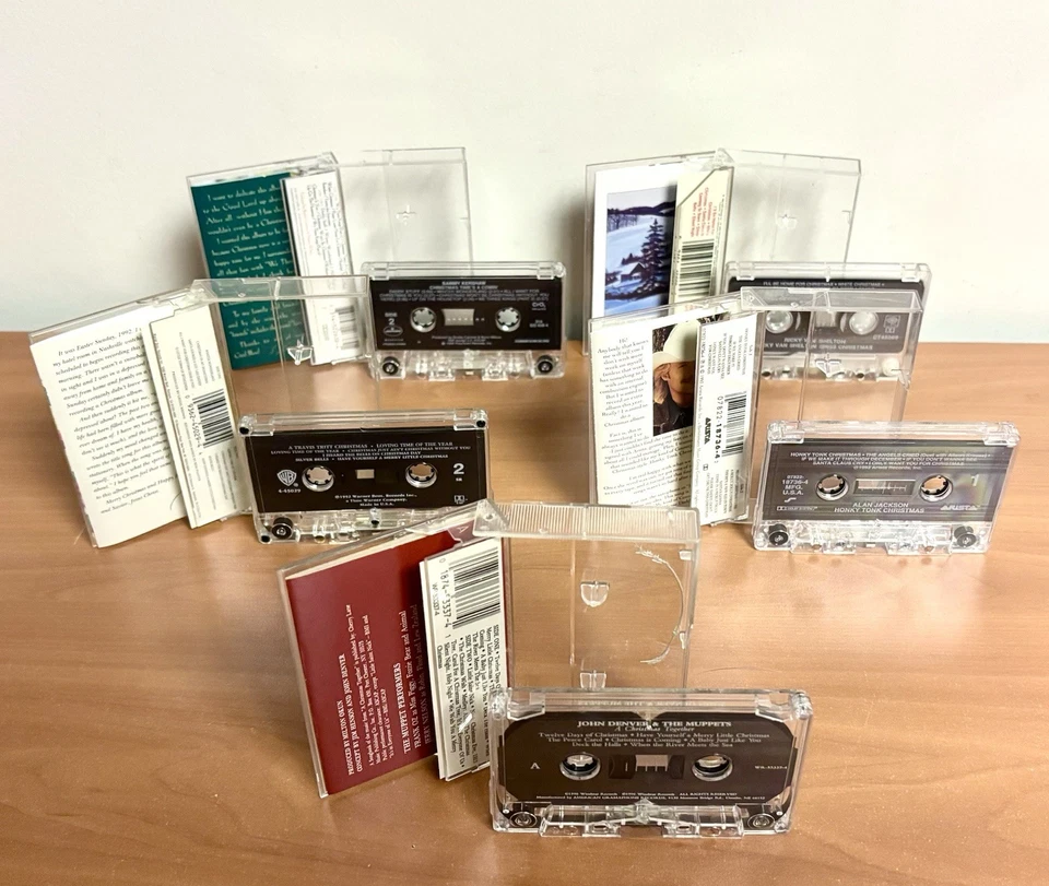 CHRISTMAS Country Cassette Tape Lot (5): John Denver, Alan Jackson, Travis Tritt Foto 4 de 4