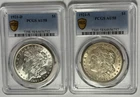 1921 D PCGS AU 58 AND 1921 S PCGS AU 58 MORGAN DOLLAR