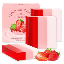 3 PCS Yoni Soap Bar, Organic Yoni Bar Soap Yoni Wash