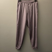 Uniqlo Ultra Stretch AIRism Jogger Pants Womens Small Purple Tapered Leg