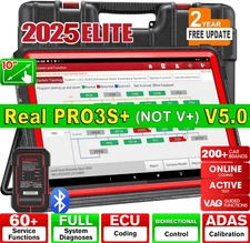 🔥LAUNCH X431 PRO3S+ V5.0 Bidirectional Car Diagnostic Scanner Tool Key Coding