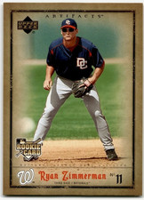 2006 Upper Deck Artifacts Ryan Zimmerman RC Washington Nationals #99