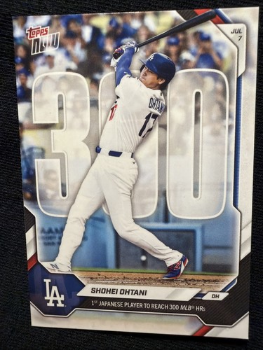 2026 Topps Now • Shohei Ohtani #428 • 1st Japanese 300th MLB Home Run • Dodgers