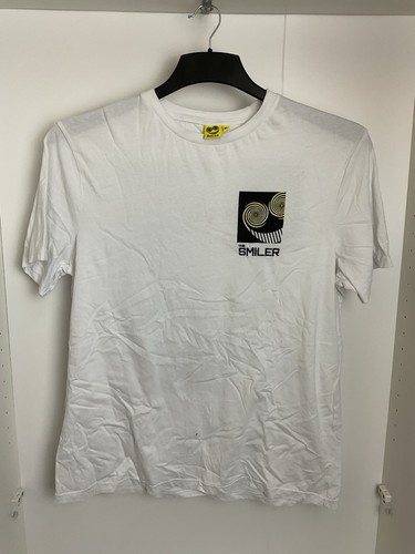 Alton Towers The Smiler Statistics Data T-Shirt XL White Rare Retired - 第 1/3 張圖片