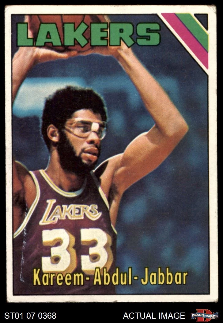 1975-76 Topps - Kareem Abdul-Jabbar #90 for sale | eBay