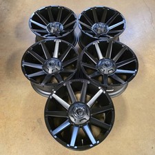 5 - 20x10 Fuel Contra Matte Black 10 Spoke Wheels D437 5x150 5x139.7