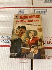 Nightmare in Manhattan by Thomas Walsh (1951 1st Bantam pb {#895}