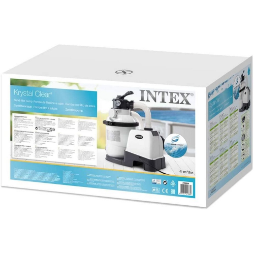 Intex 26644 Sandfilterpumpe für Schwimmbäder 4500 Lt/h 6-Funktionsfilter - Bild 4 von 4