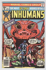 Inhumans #7 October 1976 VG/FN