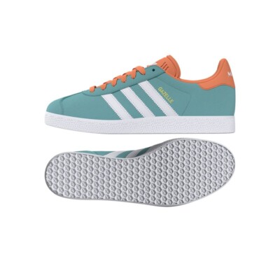 adidas gazelle silver green womens Adidas Gazelle Bold In Turquoise For Women