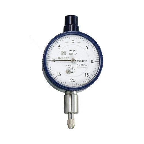 MITUTOYO 1671AB Dial Indicator,0 in to 0.1 in,Balanced 782K76
