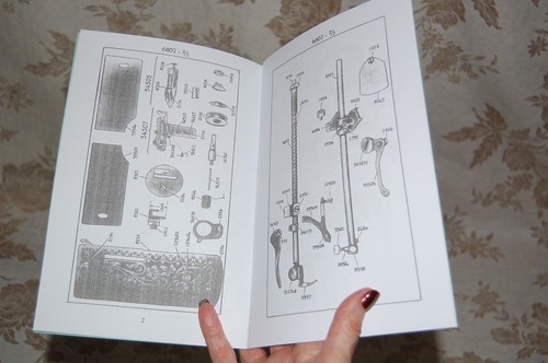 Illustrated Parts Manual to Service Singer Sewing Machines of Class 127. - Picture 3 of 11